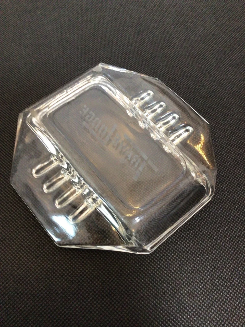 Vintage Travelodge Glass Ashtray Trinket Dish Motel Advertising 1960s 1970s.